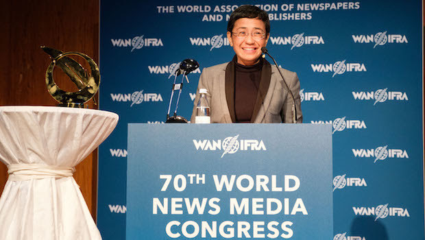 Singapore Press Club congratulates the two journalist co-winners of the Nobel Peace Prize 2021_1