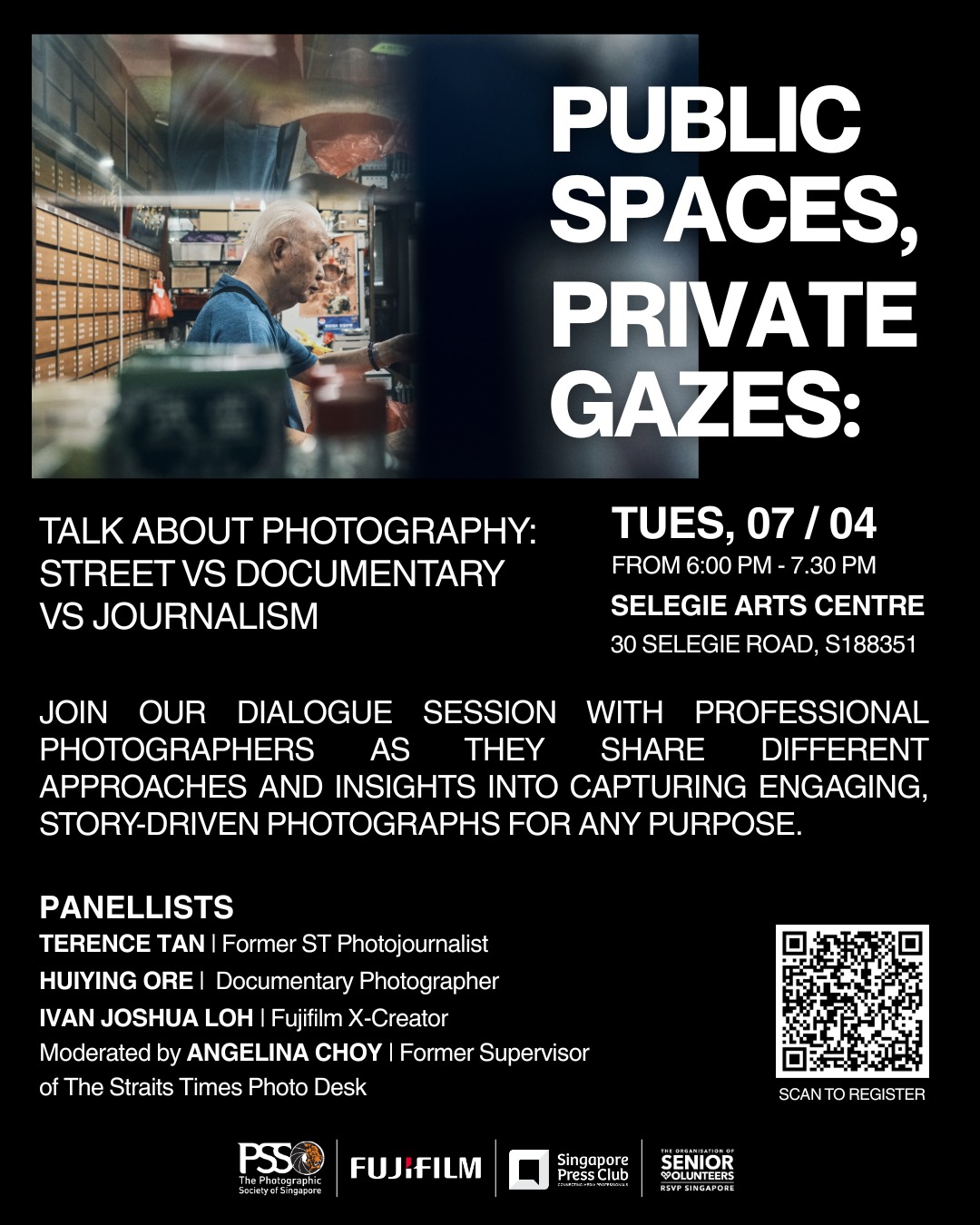 7 April 2026 - Talk about Photography - Street vs Documentary vs Journalism