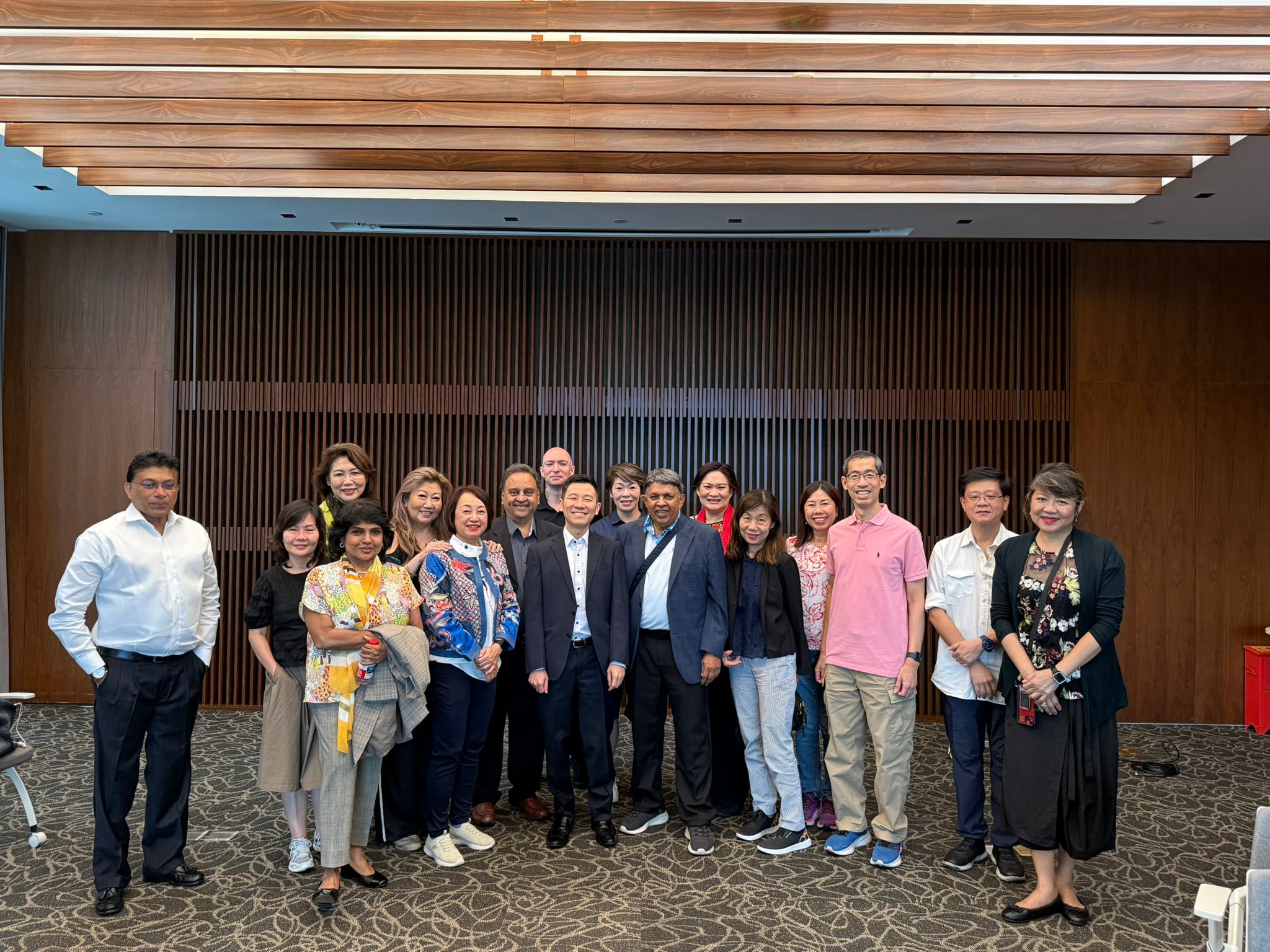 Meeting with Joel Tan Singapore Consul-General to Chengdu