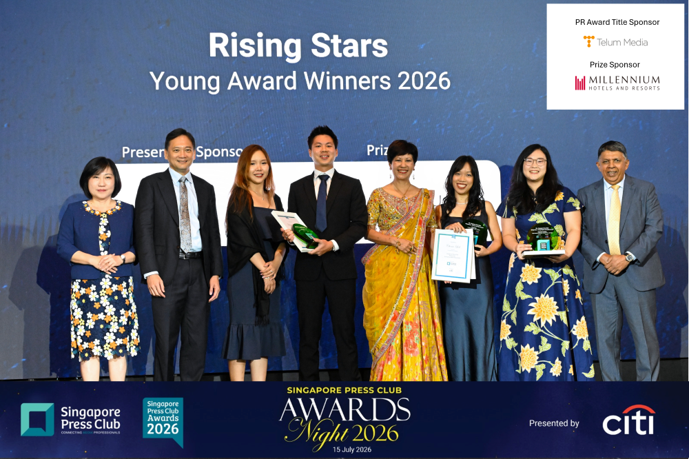 Citi - Singapore Press Club Rising Stars 2026 Winners -s