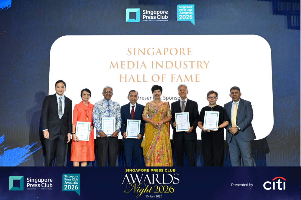 Singapore Press Club Hall Of Fame Inductees 2026 s
