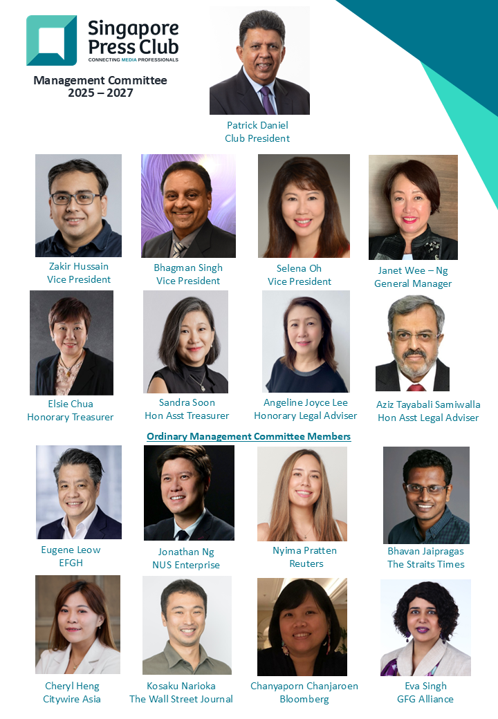 SPC Management Committee 2025 - 2027