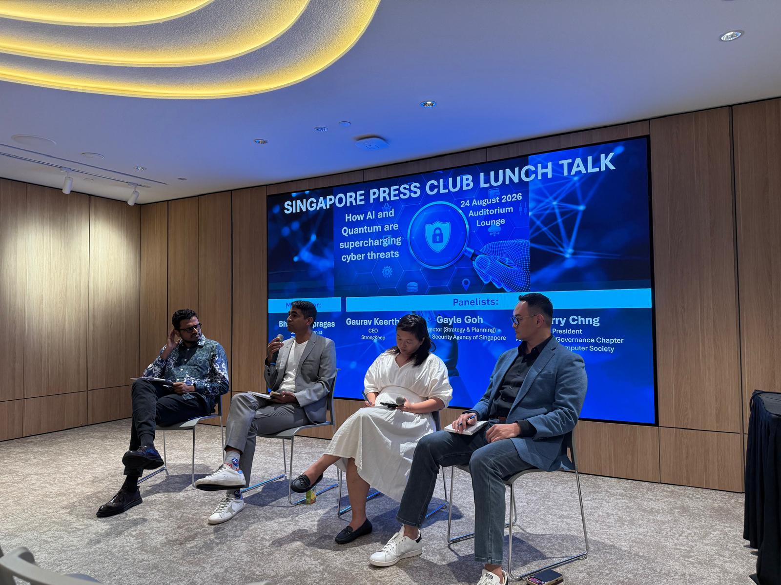 Speakers at the Talk on How AI and Quantum are supercharging cyber threats